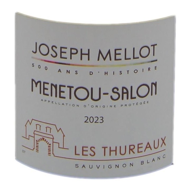 Maison Joseph Mellot Cuvée Les Thureaux 2025 Menetou Salon - Vin blanc de Loire