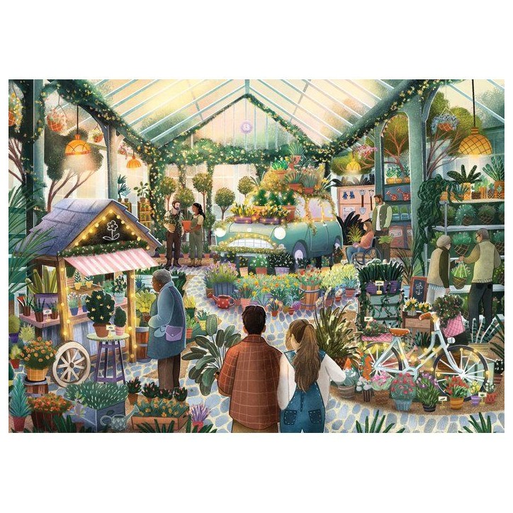 Puzzle - JUMBO - FALCON - The Garden Centre - 1000 pieces - Des 12 ans