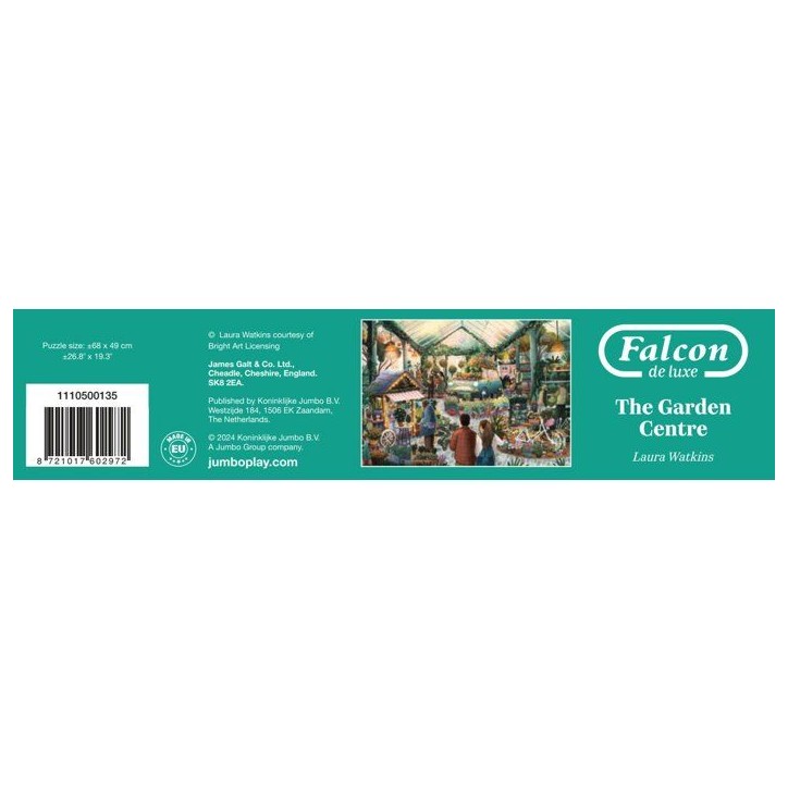 Puzzle - JUMBO - FALCON - The Garden Centre - 1000 pieces - Des 12 ans