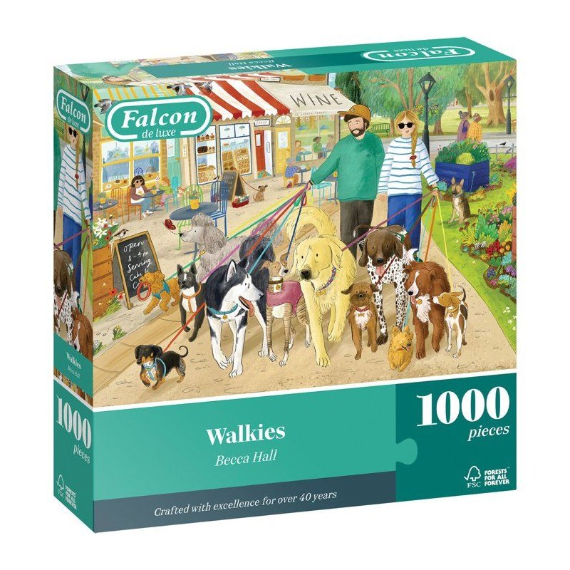 Puzzle - JUMBO - FALCON - Walkies - 1000 pieces - Des 12 ans