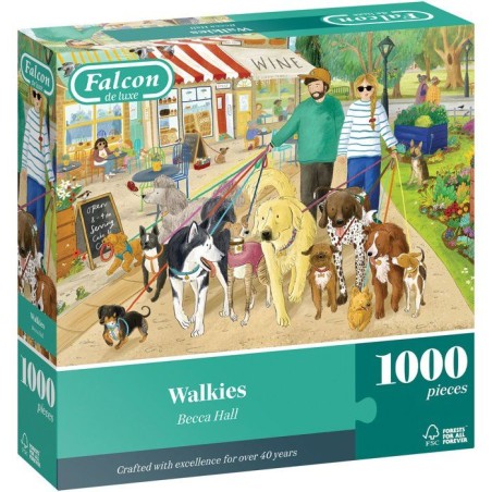 Puzzle - JUMBO - FALCON - Walkies - 1000 pieces - Des 12 ans