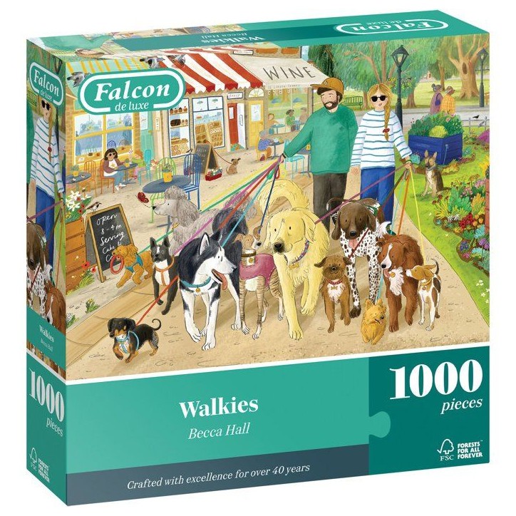 Puzzle - JUMBO - FALCON - Walkies - 1000 pieces - Des 12 ans
