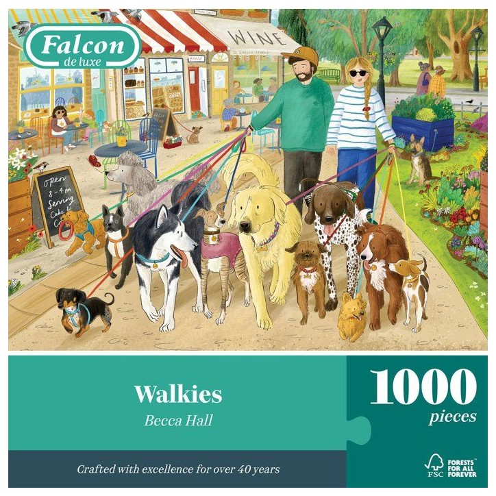 Puzzle - JUMBO - FALCON - Walkies - 1000 pieces - Des 12 ans