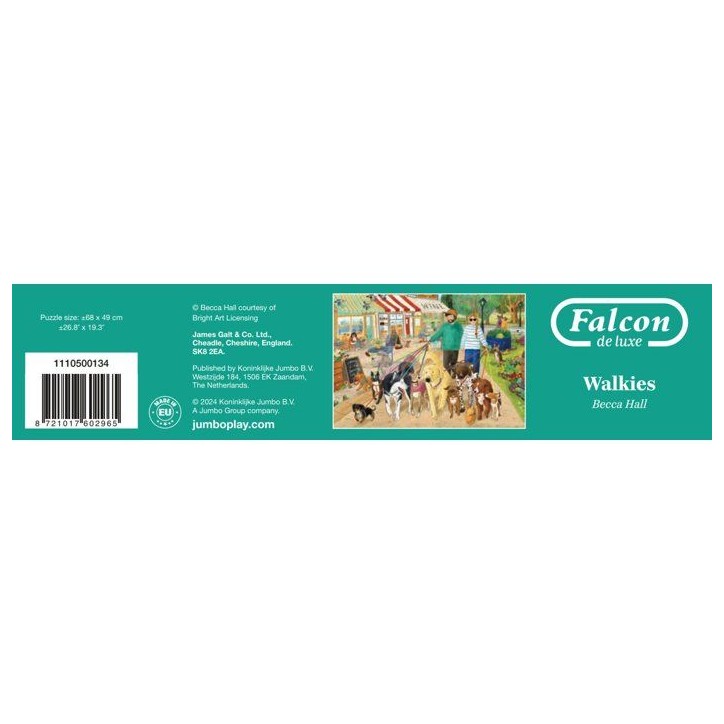 Puzzle - JUMBO - FALCON - Walkies - 1000 pieces - Des 12 ans