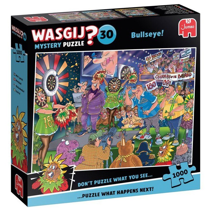 Puzzle - JUMBO - WASGIJ MYSTERY 30 - En plein dans le mille ! - 1000 pieces - Des 12 ans