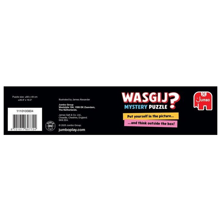 Puzzle - JUMBO - WASGIJ MYSTERY 30 - En plein dans le mille ! - 1000 pieces - Des 12 ans