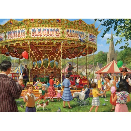 Puzzle - JUMBO - FALCON - The carousel - 1000 pieces - Des 12 ans
