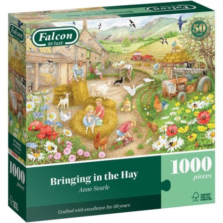 Puzzle - JUMBO - FALCON - Bringing in the Hay - 1000 pieces - Des 12 a
