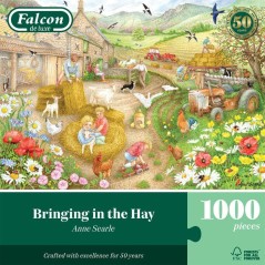 Puzzle - JUMBO - FALCON - Bringing in the Hay - 1000 pieces - Des 12 a