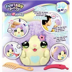 Funtasy Family - Peluche intéractive - JUMBO - Kiss Meez Hamster - De
