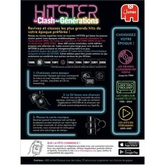 Hitster - Jeu d'ambiance - JUMBO - Le clash des générations - 2 a 10