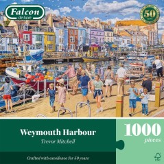 Puzzle - JUMBO - FALCON - Weymouth Harbour - 1000 pieces - Des 12 ans