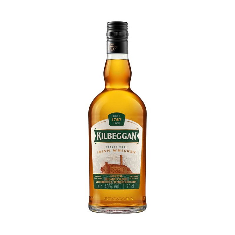 Kilbeggan Traditional Irish Whiskey| 40% vol | 70cl