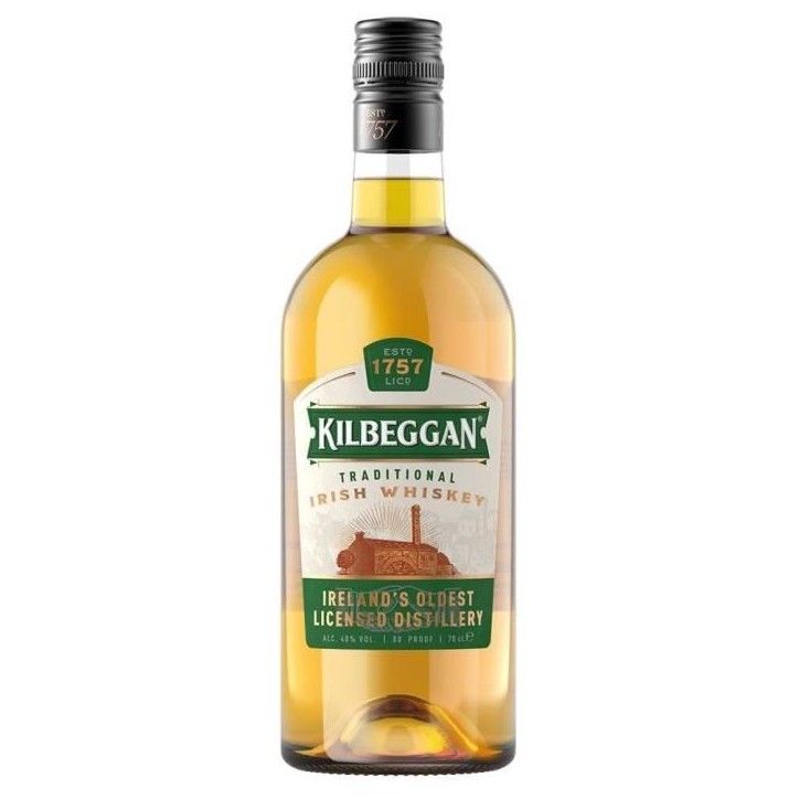 Kilbeggan Traditional Irish Whiskey| 40% vol | 70cl