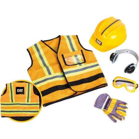 Gilet d'ouvrier de chantier - KLEIN - 3224 - Caterpillar avec accessoi