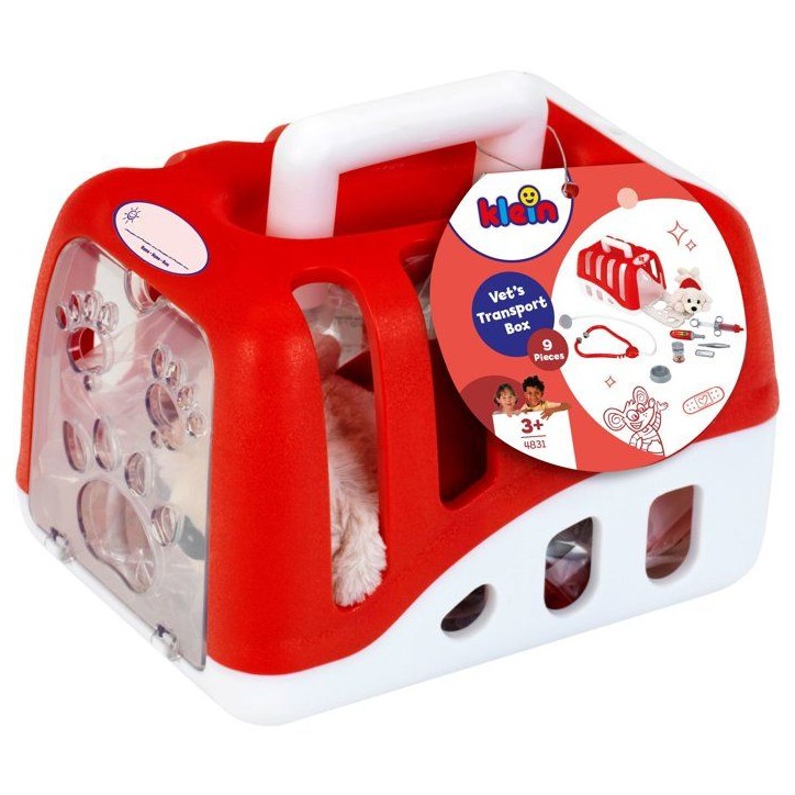 KLEIN - Mallette vétérinaire avec chien en peluche et accessoires KLEIN - Mallette vétérinaire avec chien en peluche et accessoires
