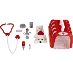 KLEIN - Mallette vétérinaire avec chien en peluche et accessoires