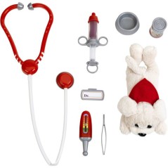 KLEIN - Mallette vétérinaire avec chien en peluche et accessoires