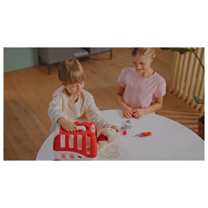 KLEIN - Mallette vétérinaire avec chien en peluche et accessoires KLEIN - Mallette vétérinaire avec chien en peluche et accessoires