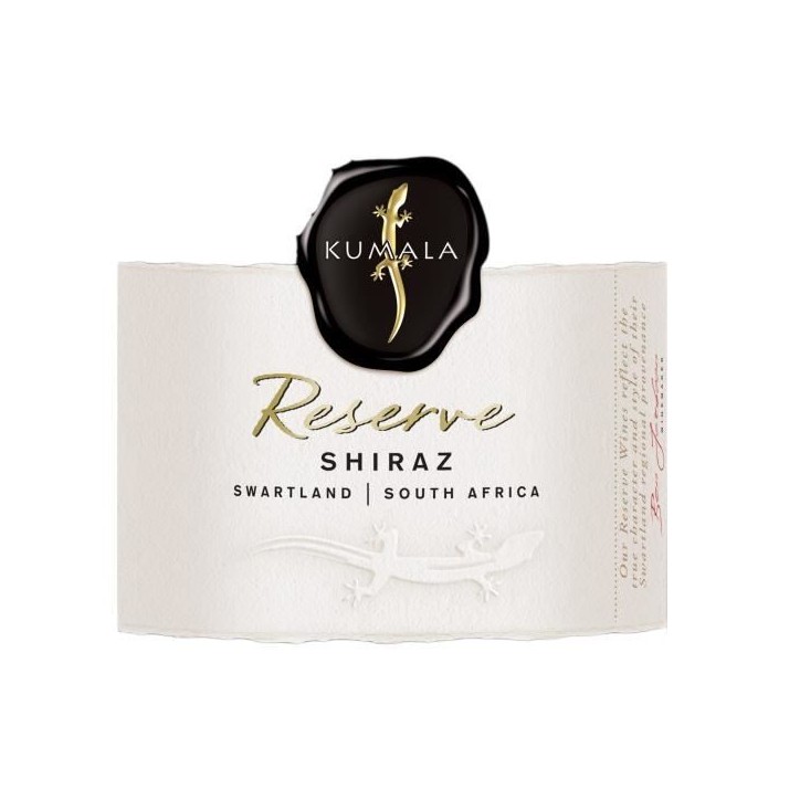 Kumala Réserve 2021 Syrah - Vin rouge d'Afrique du Sud