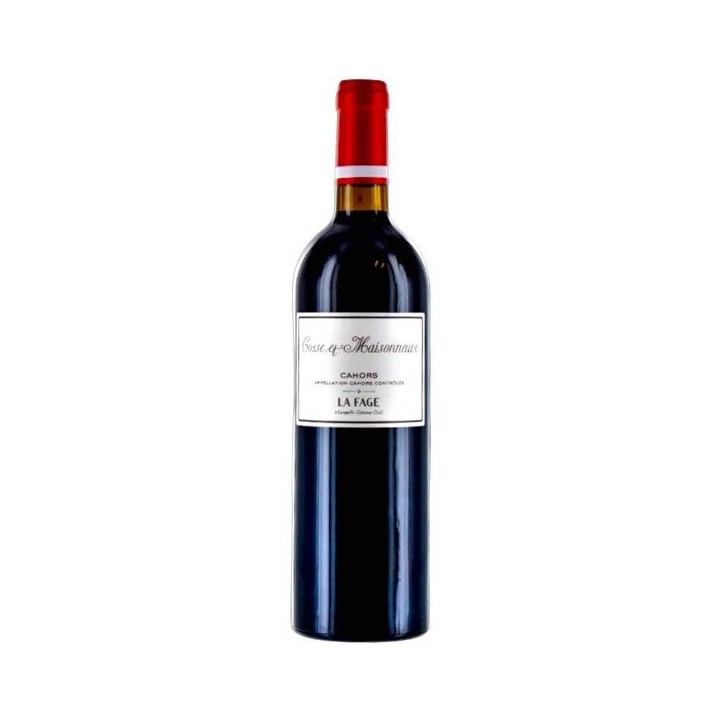 Domaine Cosse et Maisonneuve Cuvée 100% Cot La Fage 2020 Cahors - Vin rouge du Sud-Ouest