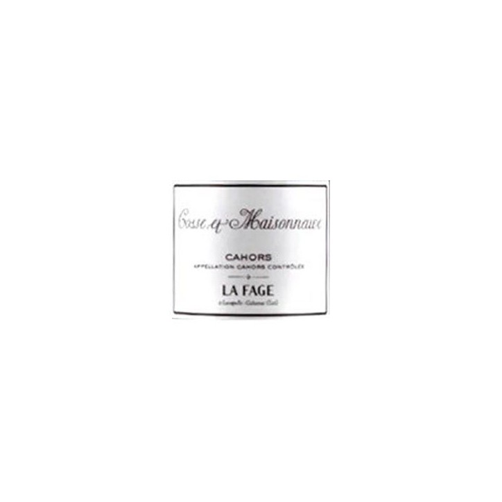 Domaine Cosse et Maisonneuve Cuvée 100% Cot La Fage 2020 Cahors - Vin rouge du Sud-Ouest