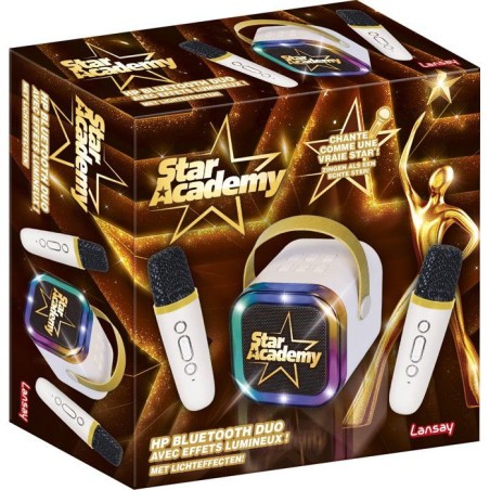 Jeu musical - LANSAY - STAR ACADEMY - HP BLUETOOTH DUO - ENCEINTE ET 2