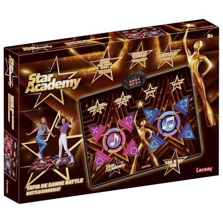 Jeu musical - LANSAY - STAR ACADEMY - TAPIS DE DANSE BATTLE - Des 5 ans