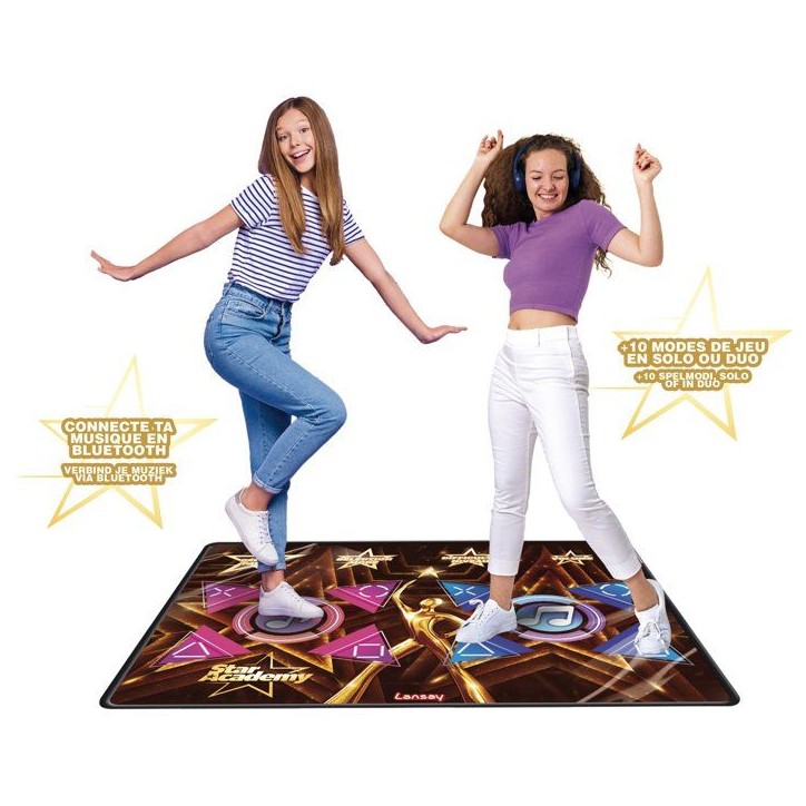 Jeu musical - LANSAY - STAR ACADEMY - TAPIS DE DANSE BATTLE - Des 5 ans
