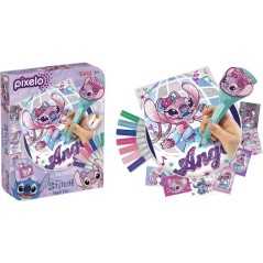 Loisir créatif - LANSAY - PIXELO ANGEL - jeu de coloriage - 8 illustrations - Des 6 ans