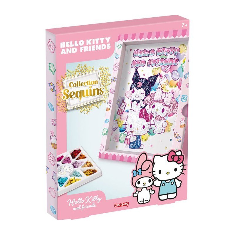 Jeu créatif - LANSAY - COLLECTION SEQUINS - HELLO KITTY & FRIENDS - C