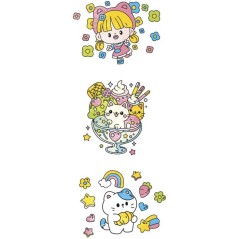 Loisir créatif - LANSAY - MAGIC LIGN - jeu de coloriage - PROJECTEUR