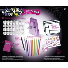 Loisir créatif - LANSAY - MAGIC LIGN - jeu de coloriage - PROJECTEUR
