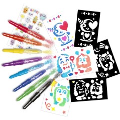 Loisir créatif - LANSAY - BLOPENS - jeu de coloriage - BARIL MONSTRES