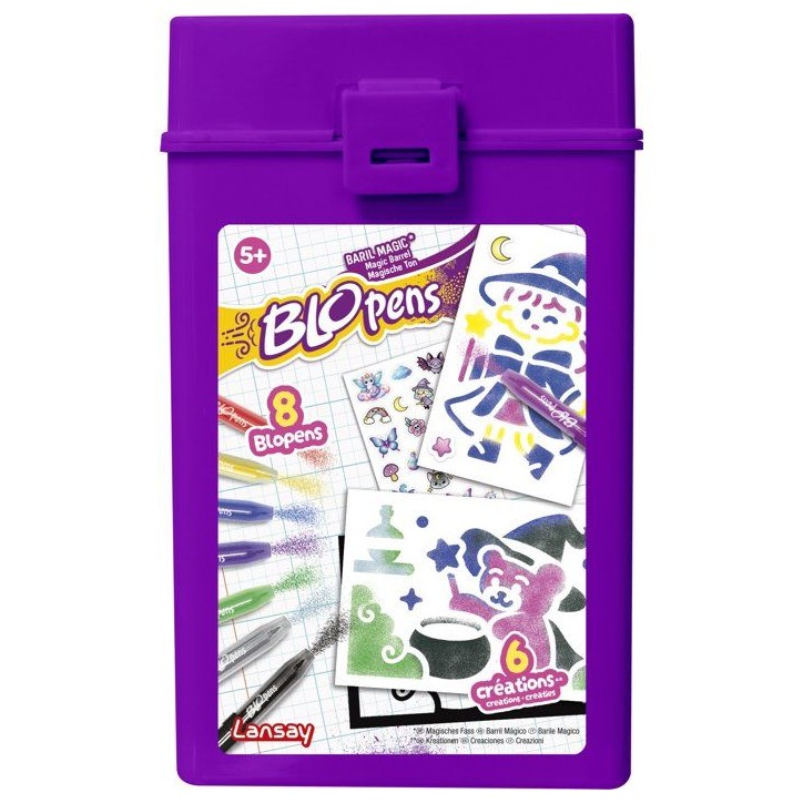 Loisir créatif - LANSAY - BLOPENS - jeu de coloriage - BARIL MAGIC - Des 5 ans