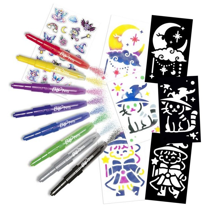 Loisir créatif - LANSAY - BLOPENS - jeu de coloriage - BARIL MAGIC - Des 5 ans