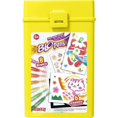 Loisir créatif - LANSAY - BLOPENS - jeu de coloriage - BARIL JARDIN F