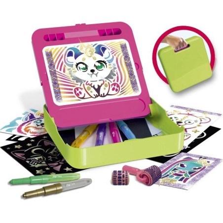 Loisir créatif - LANSAY - BLOPENS - jeu de coloriage - COFFRET CRÉATIF MONSTER POP - Des 5 ans