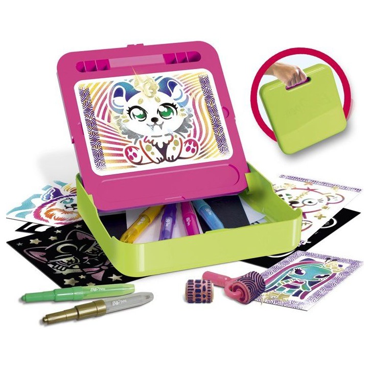 Loisir créatif - LANSAY - BLOPENS - jeu de coloriage - COFFRET CRÉATIF MONSTER POP - Des 5 ans