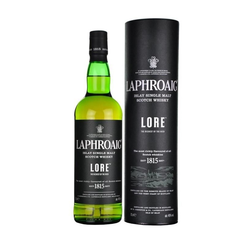 Laphroaig Lore avec étui 48° 70cl
