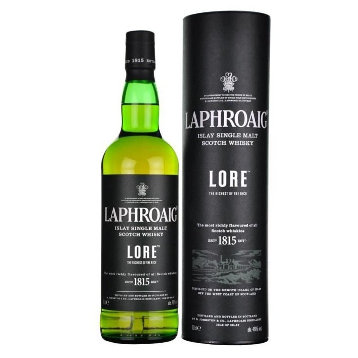 Laphroaig Lore avec étui 48° 70cl