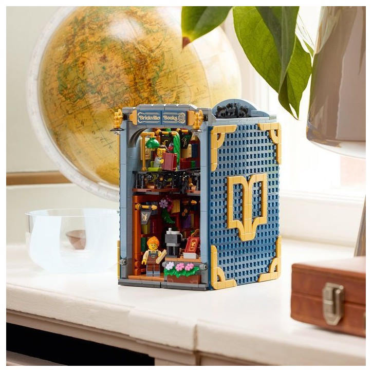 LEGO Icons 11379 - La Librairie : Book Nook - Décor Serre-Livres 1690 Pieces - Set pour Adulte - A partir de 18 ans LEGO Icons 11379 - La Librairie : Book Nook - Décor Serre-Livres 1690 Pieces - Set pour Adulte - A partir de 18 ans
