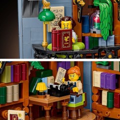 LEGO Icons 11379 - La Librairie : Book Nook - Décor Serre-Livres 1690