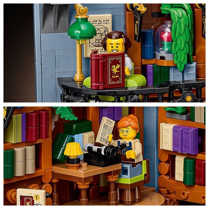 LEGO Icons 11379 - La Librairie : Book Nook - Décor Serre-Livres 1690 Pieces - Set pour Adulte - A partir de 18 ans LEGO Icons 11379 - La Librairie : Book Nook - Décor Serre-Livres 1690 Pieces - Set pour Adulte - A partir de 18 ans