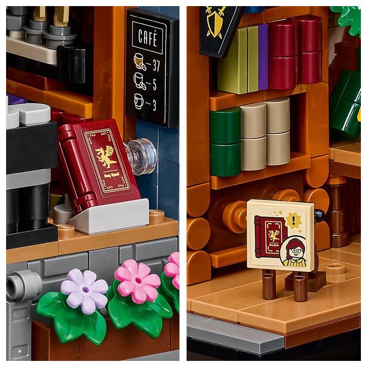LEGO Icons 11379 - La Librairie : Book Nook - Décor Serre-Livres 1690 Pieces - Set pour Adulte - A partir de 18 ans LEGO Icons 11379 - La Librairie : Book Nook - Décor Serre-Livres 1690 Pieces - Set pour Adulte - A partir de 18 ans