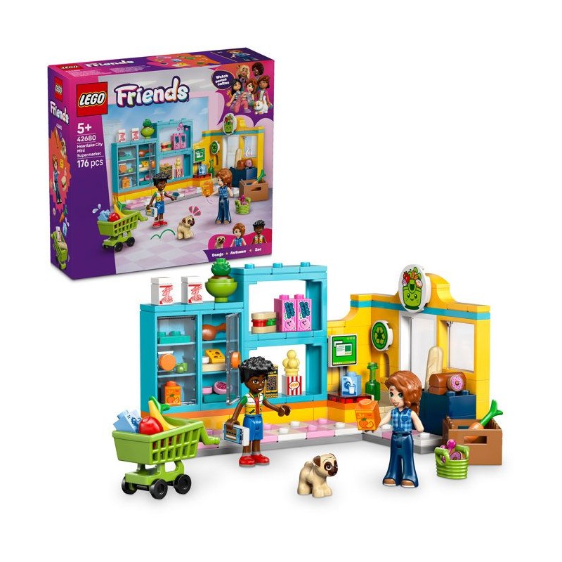 LEGO Friends 42680 L'Épicerie de Heartlake City - Jeu des 5 ans avec