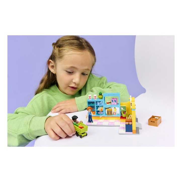LEGO Friends 42680 L'Épicerie de Heartlake City - Jeu des 5 ans avec Figurine de Chien LEGO Friends 42680 L'Épicerie de Heartlake City - Jeu des 5 ans avec Figurine de Chien