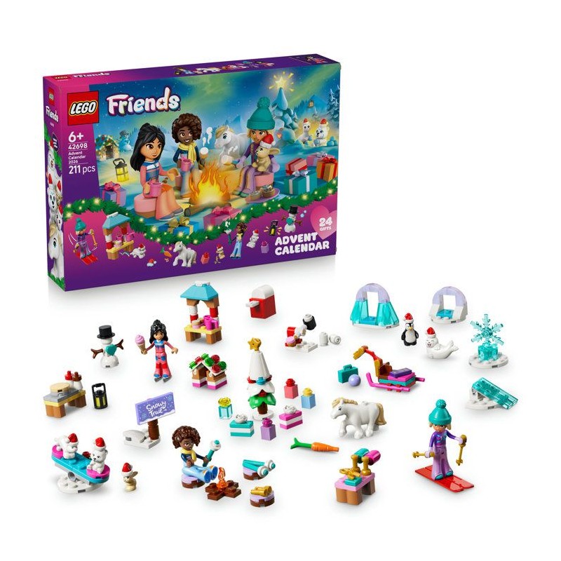 LEGO Friends 42698 - Calendrier de l'Avent 2026 - 24 Surprises Poupée