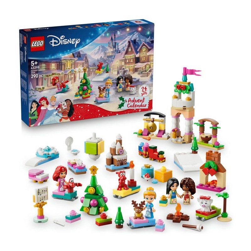 LEGO | Disney Princess 43298 - Calendrier de l'Avent 2026 - 24 Jouets
