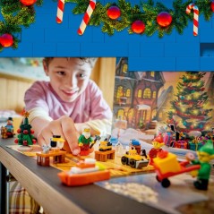 LEGO City 60510 - Calendrier de l'Avent 2026 - 24 Surprises + Tapis At